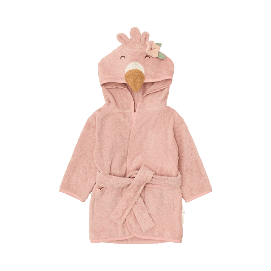 Little Dutch Bademantel Flamingo Rosa Blooming Safari