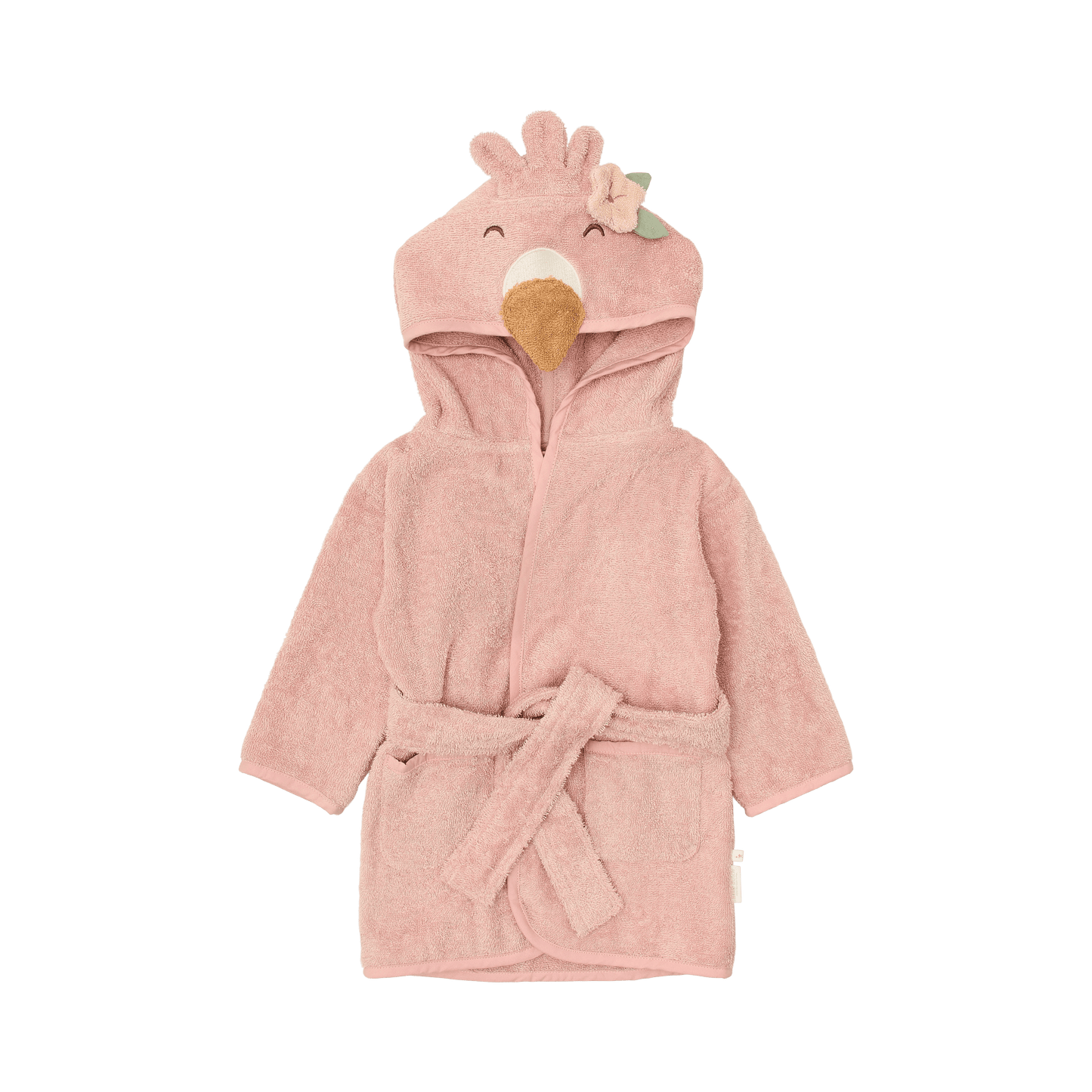 Little Dutch Bademantel Flamingo Rosa Blooming Safari