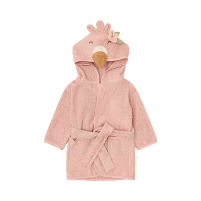 Little Dutch Bademantel Flamingo Rosa Blooming Safari