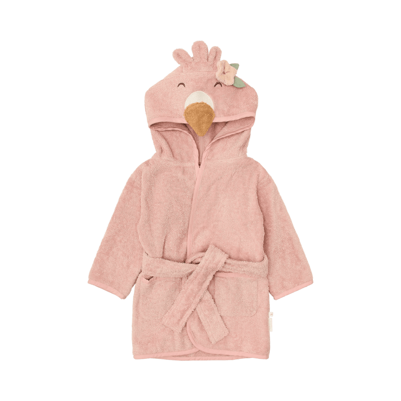 Little Dutch Bademantel Flamingo Rosa Blooming Safari