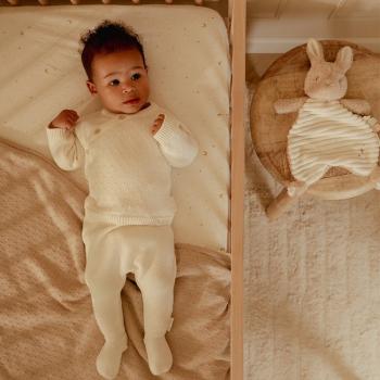 Schmusetuch Hase Newborn Bunny Naturals GRS - Little Dutch