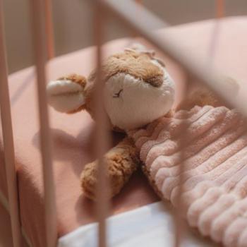 Little Dutch rosa Schnuffeltuch Reh - Fairy Garden Kuscheltuch