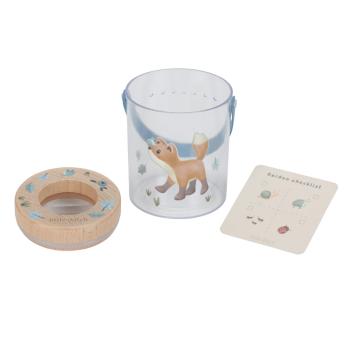 Little Dutch Insektenglas blau - Lupenglas Forest Friends