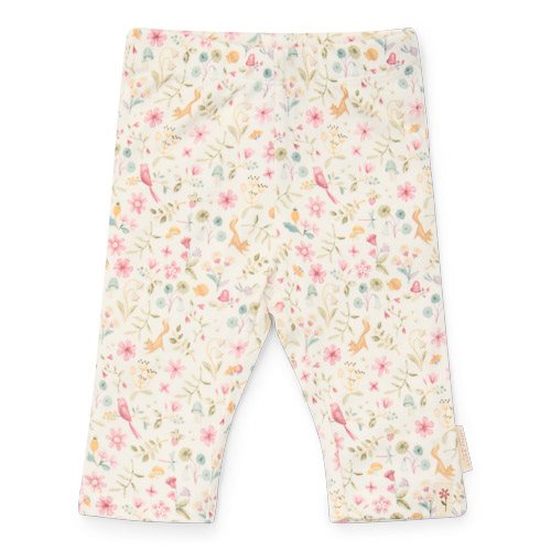 Little Dutch Leggings Fairy Garden - weiss