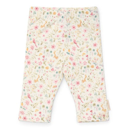 Little Dutch Leggings Fairy Garden - weiss