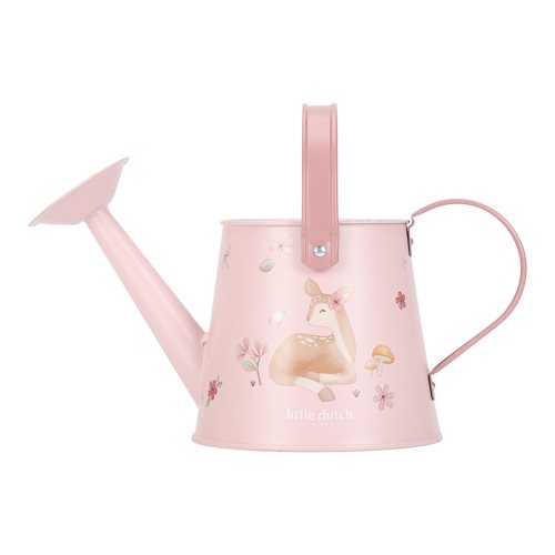 Kinder Gießkanne rosa aus Metall – Little Dutch Fairy Garden
