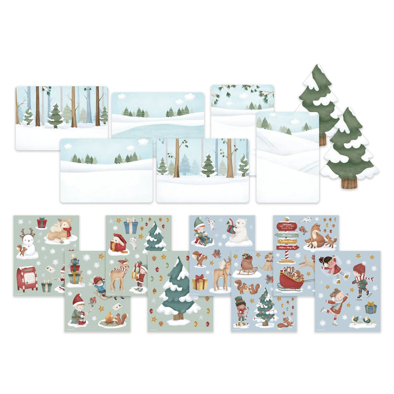 Little Dutch Sticker Weihnachtskarten - Essentials