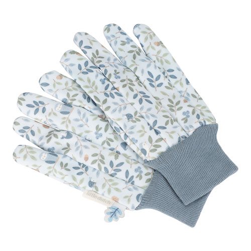 Little Dutch Kinder Gartenhandschuhe blau - Forest Friends