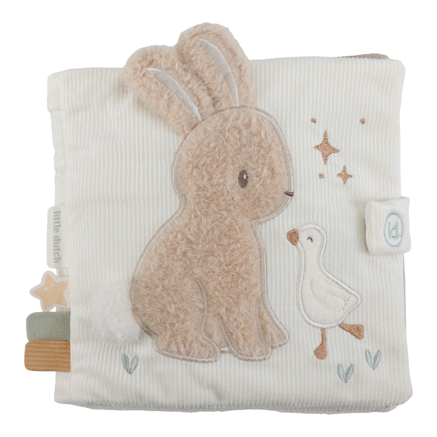 Little Dutch Aktivitätenbuch - beige - Newborn Naturals LD8407