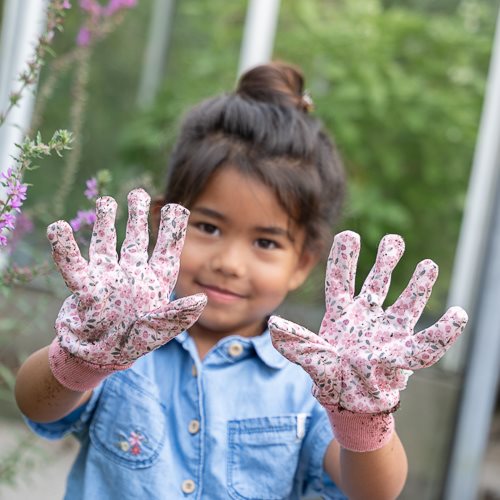 Little Dutch rosa Gartenhandschuhe - Pink Fairy Garden