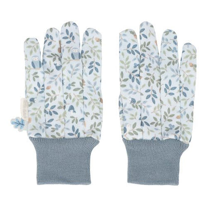 Little Dutch Kinder Gartenhandschuhe blau - Forest Friends