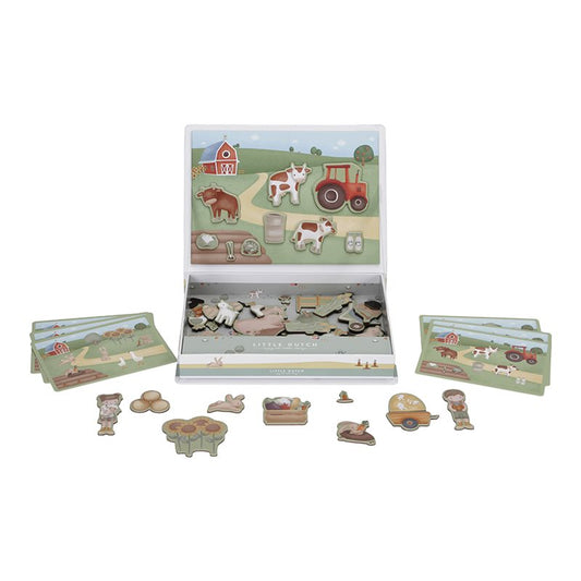 Little Dutch Magnet Puzzle Little Farm LD7159