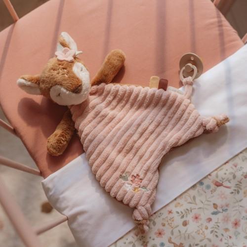 Little Dutch rosa Schnuffeltuch Reh - Fairy Garden Kuscheltuch