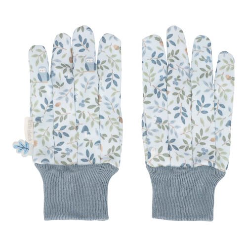 Little Dutch Kinder Gartenhandschuhe blau - Forest Friends
