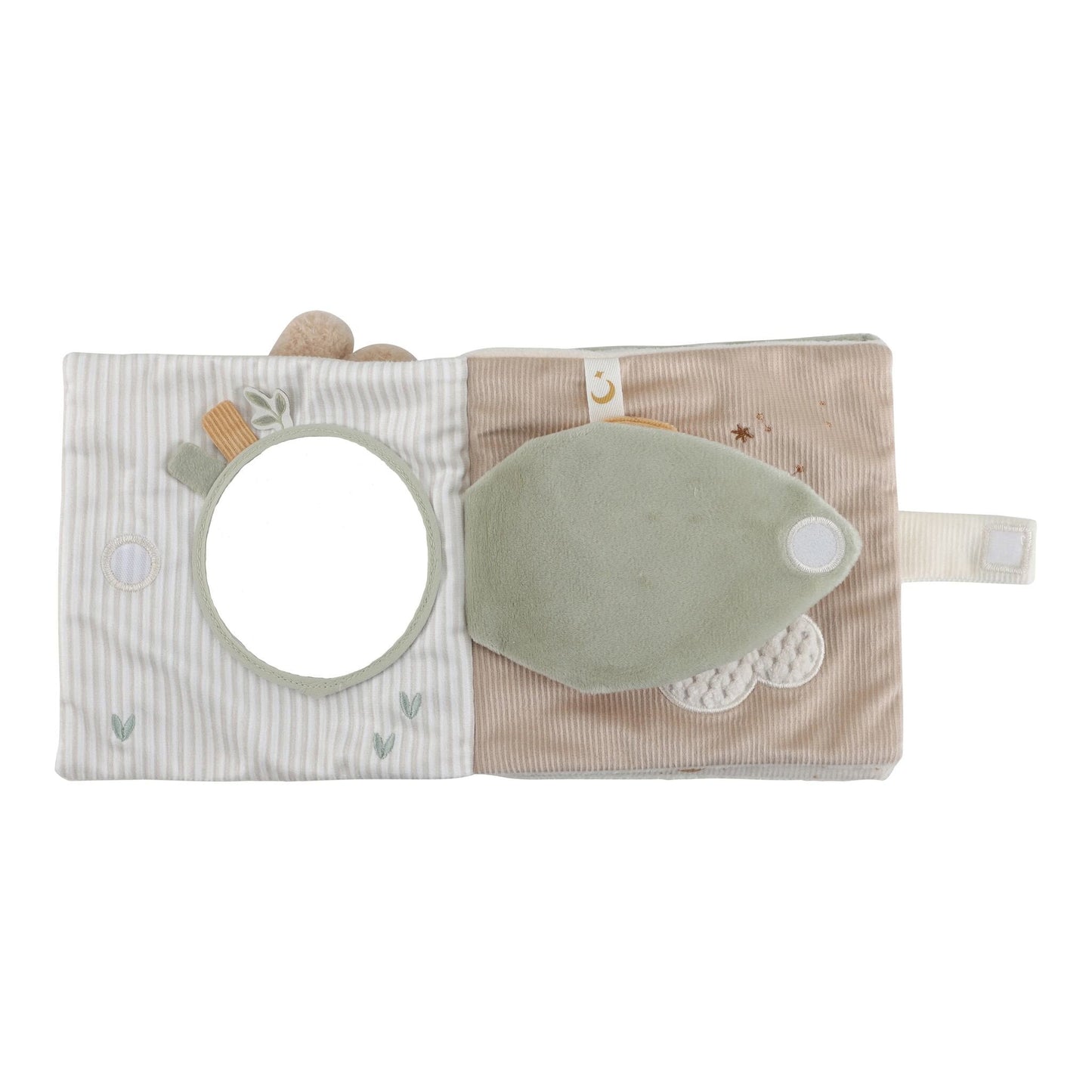 Little Dutch Aktivitätenbuch - beige - Newborn Naturals LD8407