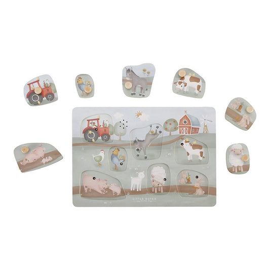 Little Dutch Little Farm Sound Greif Puzzle LD7140