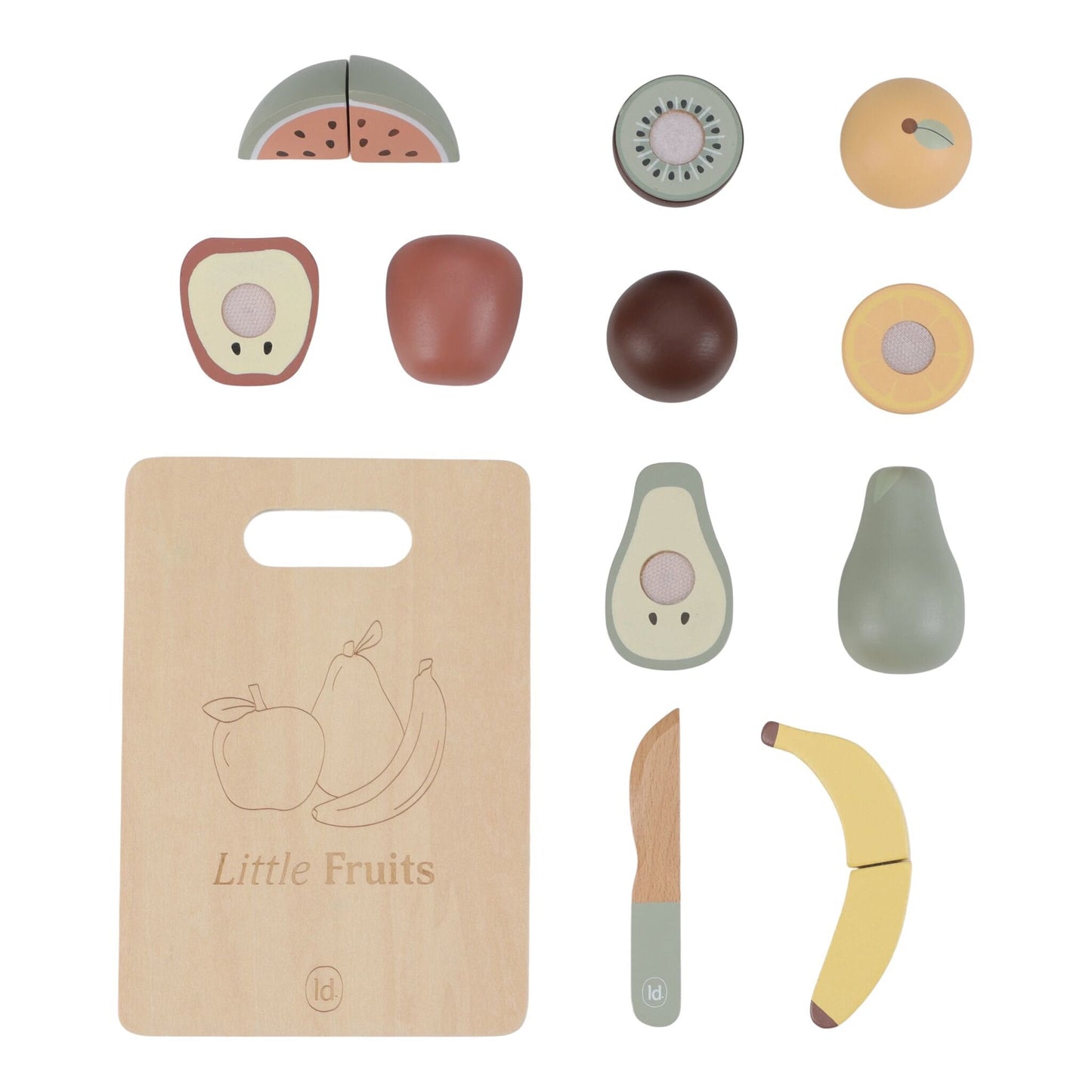 Little Dutch Holz Obst zum schneiden LD2504