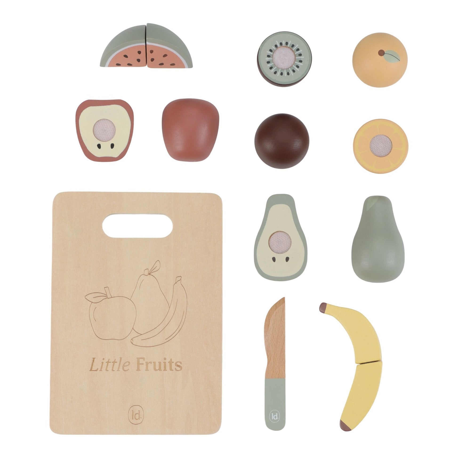 Little Dutch Holz Obst zum schneiden LD2504