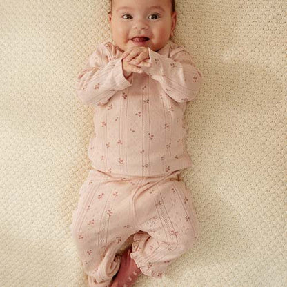 Little Dutch Leggings - Rosa - Fairy Garden - Feenblumen