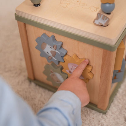 Little Dutch Holz-Aktivitäten-Würfel Little Farm LD7131