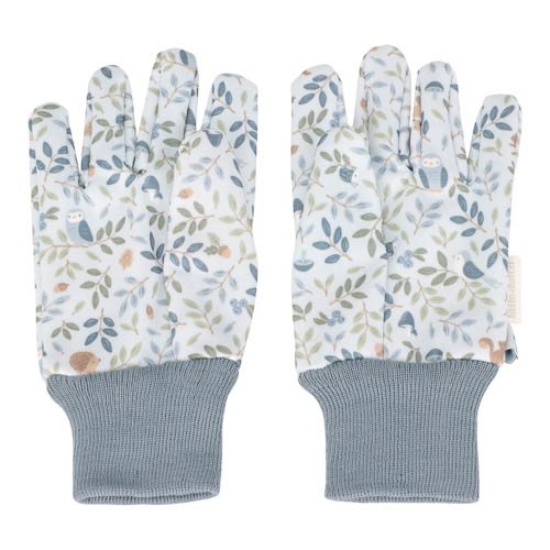 Little Dutch Kinder Gartenhandschuhe blau - Forest Friends