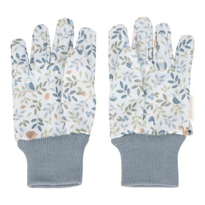 Little Dutch Kinder Gartenhandschuhe blau - Forest Friends