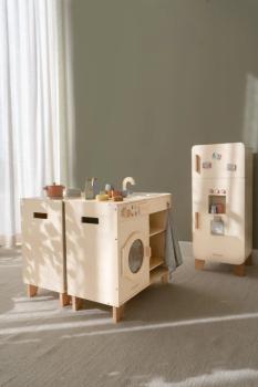 Little Dutch Waschmaschine Limited Edition Material Nahaufnahme