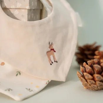 Little Dutch 2er-Pack Weihnachtslätzchen Bandana Little Christmas