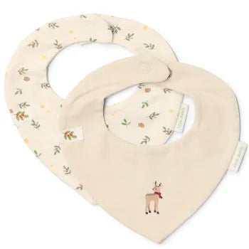 Little Dutch 2er-Pack Weihnachtslätzchen Bandana Little Christmas