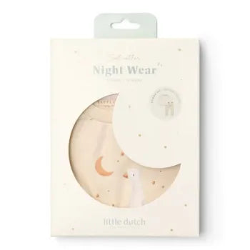 Little Dutch 2-teiliger Schlafanzug Little Goose - Sand