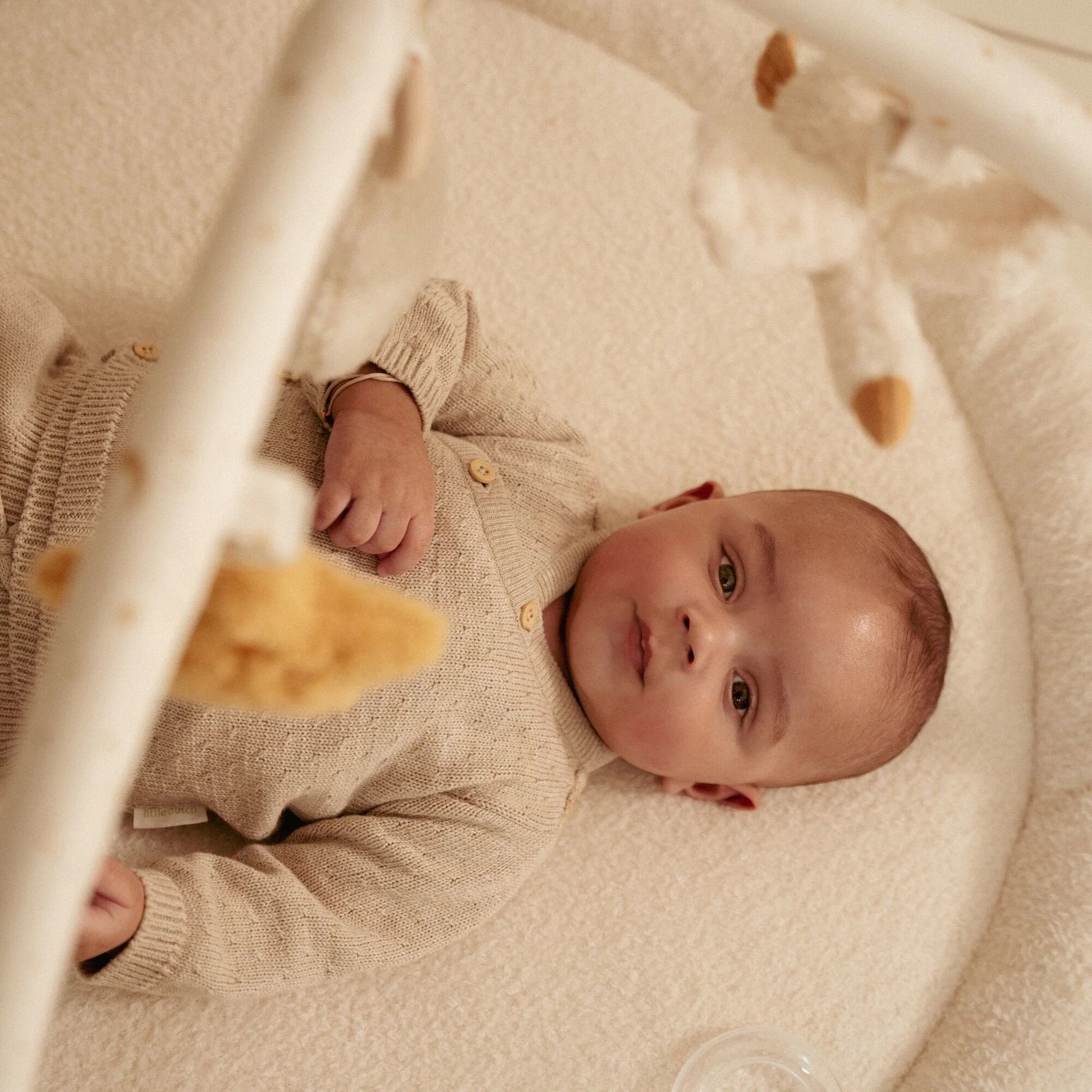 Little Dutch Aktivitäten Spieldecke mit Bogen Newborn Naturals GRS – Größe