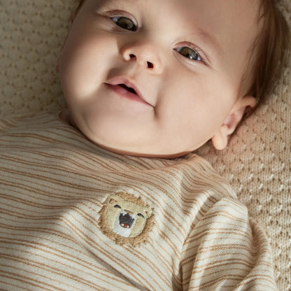 Little Dutch Langarmshirt Baby mit besonderer Löwen-Stickerei