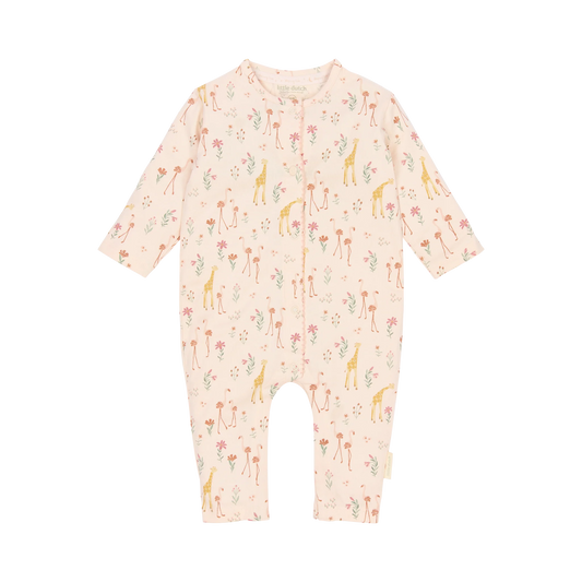 Little Dutch Baby Pyjama Blooming Safari mit Flamingos in Pastel Rose