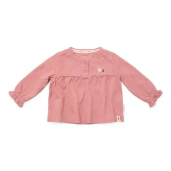 Little Dutch Hemd mit langen Ärmeln - Rosa - Fairy Garden