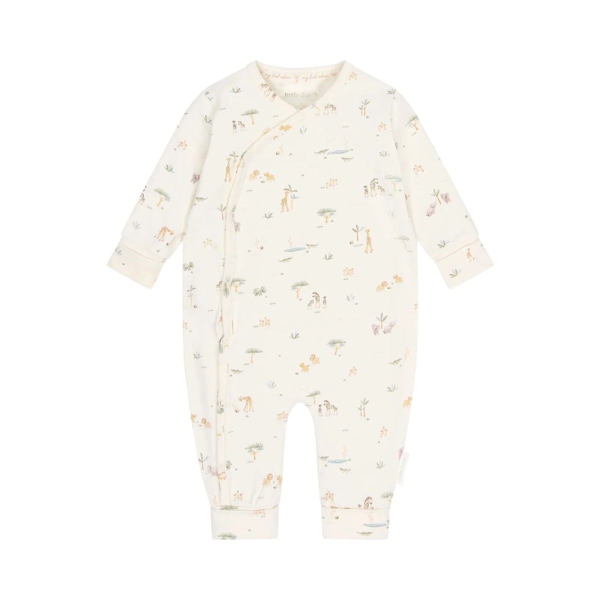 Little Dutch Baby Wickelstrampler Little Safari Print Safari Friends