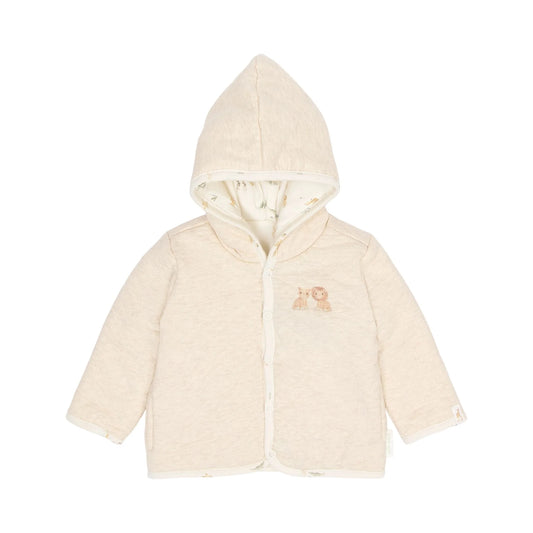 Little Dutch Babyjäckchen Wendejacke mit Kapuze Safari Friends beige cl26292006 cl26292007 cl26292008 cl26292009 cl26292010 cl26292011