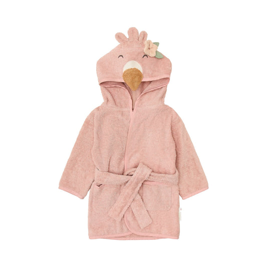 Bademantel Flamingo Rosa Blooming Safari