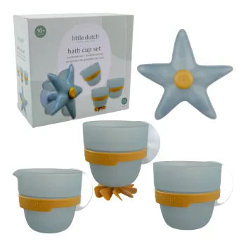 Little Dutch Badewannenbecher blau Seestern