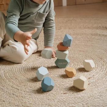 Little Dutch Balancier- & Stapelsteine Holz FSC – Forest Friends LD7252