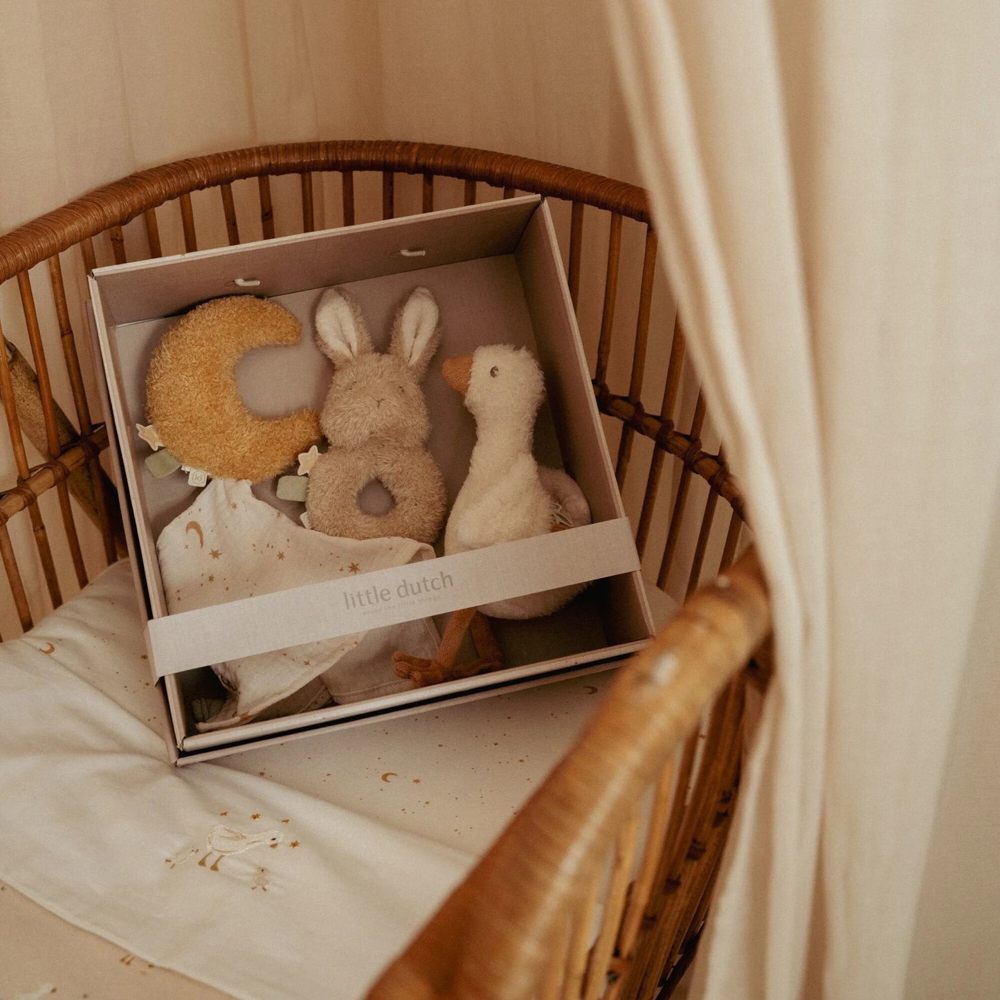Little Dutch Beige Geschenkset Newborn Naturals GRS – Größe
