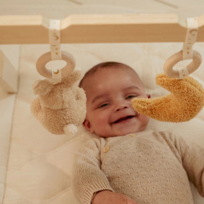 Little Dutch Beige Spieltrapez Newborn Naturals – Detailansicht