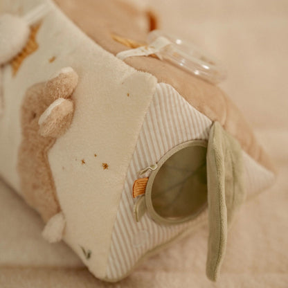 Aktivitätsdreieck Newborn Naturals Beige mit Hase und Vogel Ansicht 4