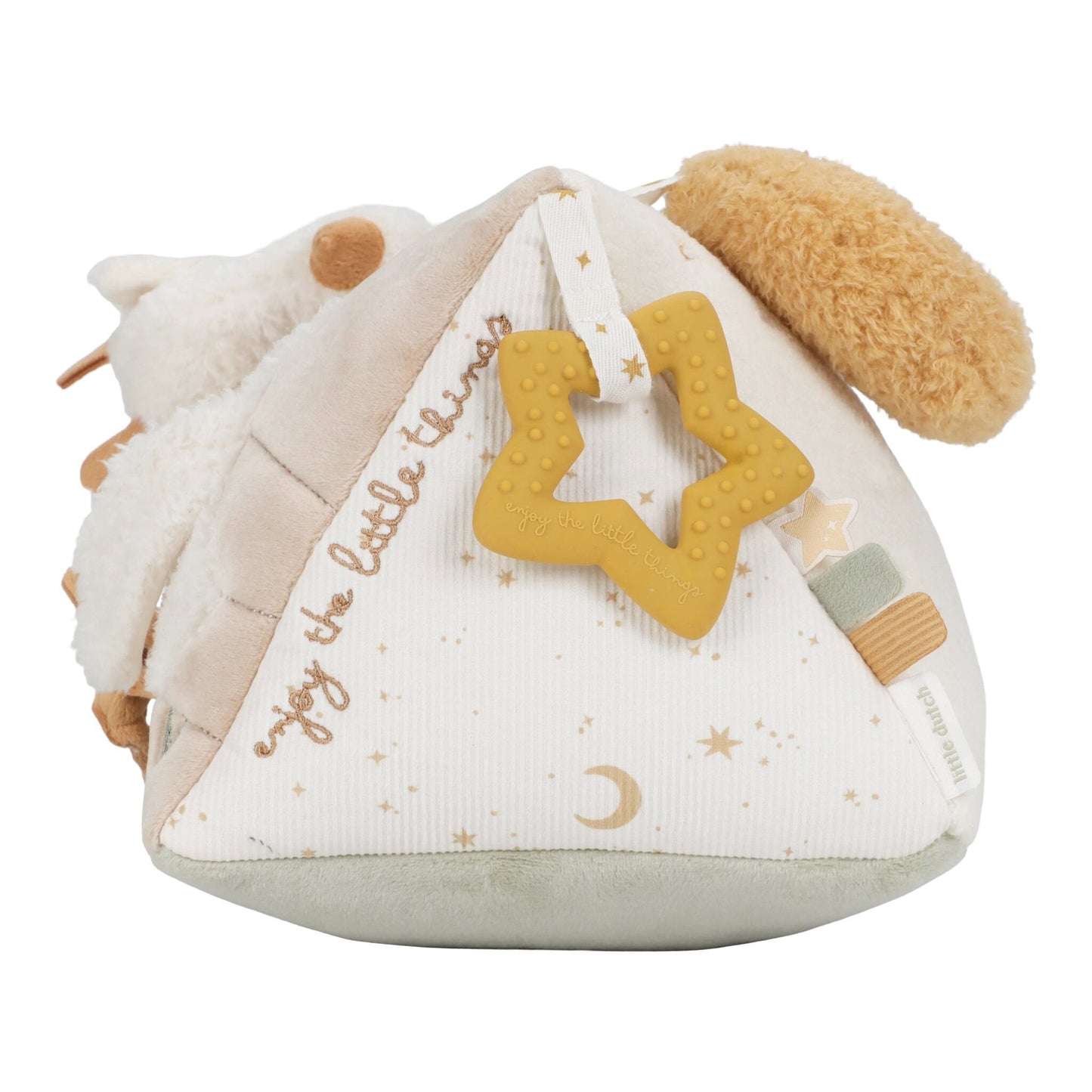 Aktivitätsdreieck Newborn Naturals Beige mit Hase und Vogel Ansicht 7