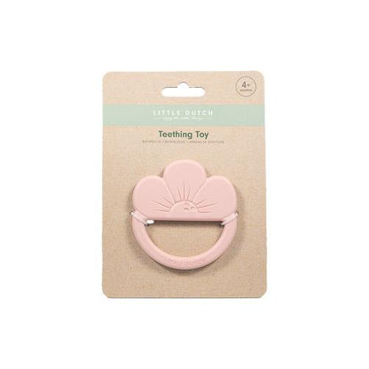 Little Dutch Beißspielzeug rosa Blume - Beißring aus Silikon – Lifestyle