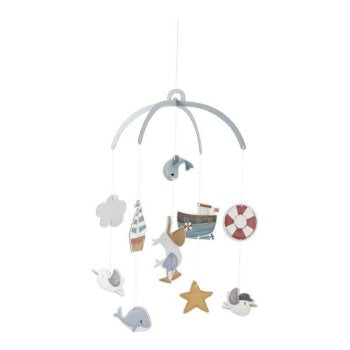 Little Dutch blaues Deko-Mobile Sailors Bay