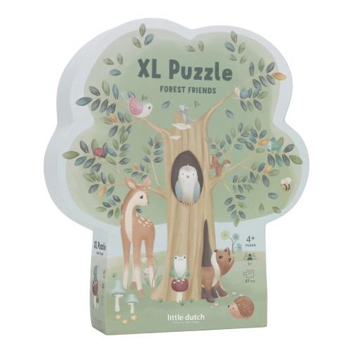 Little Dutch Bodenrätsel - Bodenpuzzle aus Karton - Forest Friends – Lifestyle