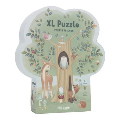 Little Dutch Bodenrätsel - Bodenpuzzle aus Karton - Forest Friends – Lifestyle