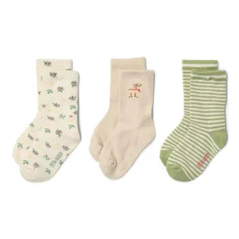 Little Dutch Christmas 3er-Pack Weihnachtssocken