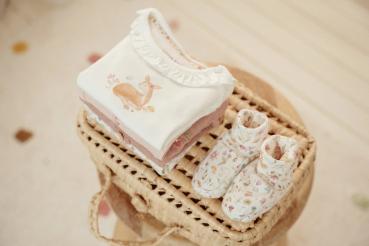 Little Dutch Leggings Fairy Garden - weiss