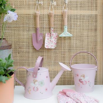 Little Dutch rosa Garteneimer Metall - Fairy Garden